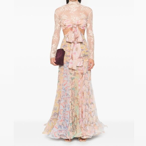 Zimmermann Eden Flounce Maxi Dress - Picture 1 of 12